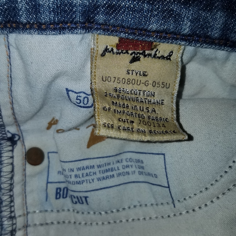7 For All Manking Bootcut Jeans View 4